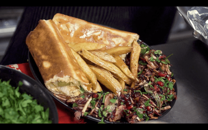 Plat de Shawarma 